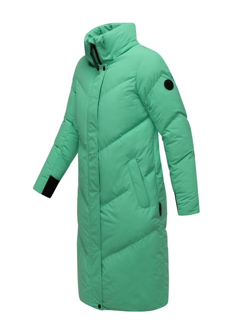 Marikoo Damen Steppmantel Teonaa mit Kapuze & sportlich-elegantem Look - Image 3