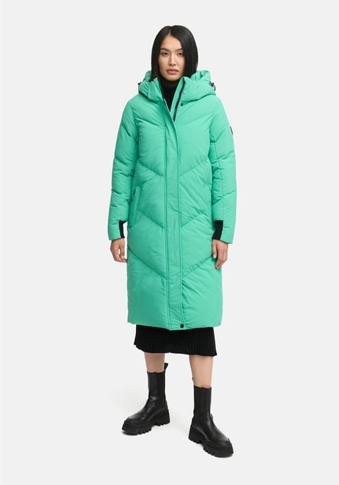 Marikoo Damen Steppmantel Teonaa mit Kapuze & sportlich-elegantem Look - Image 5