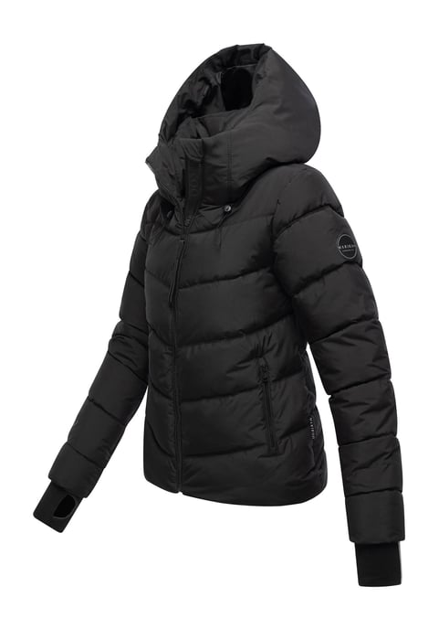 Marikoo Damen Steppjacke Yukanii mit Kapuze & femininer Passform - Image 2