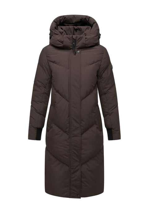 Marikoo Damen Steppmantel Teonaa mit Kapuze & sportlich-elegantem Look - Image 2