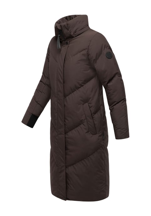 Marikoo Damen Steppmantel Teonaa mit Kapuze & sportlich-elegantem Look - Image 3
