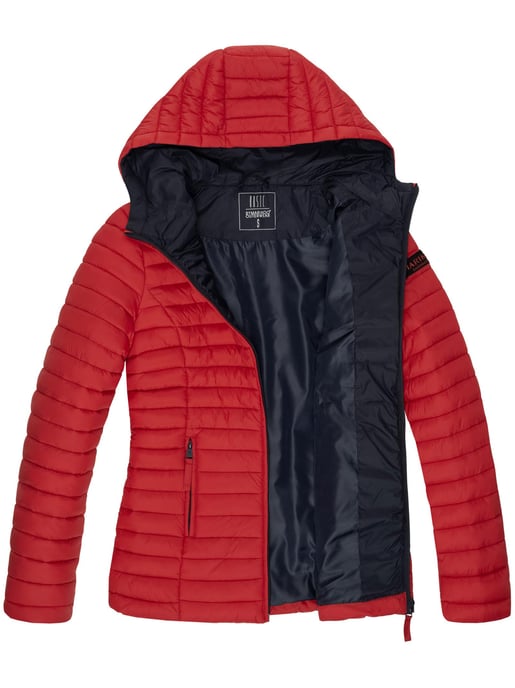Marikoo Damen Steppjacke – Asraa, leicht mit Kapuze & Kontrastfutter - Image 5