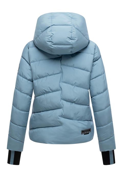Marikoo Damen Steppjacke Yukanii mit Kapuze & femininer Passform - Image 3