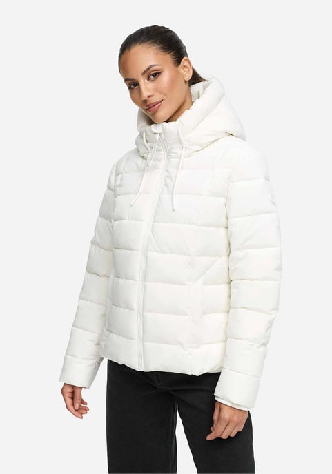 Marikoo Damen Steppjacke Tayenaa mit Kapuze & warmem Fleecefutter - Image 5
