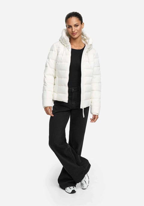 Marikoo Damen Steppjacke Tayenaa mit Kapuze & warmem Fleecefutter - Image 6