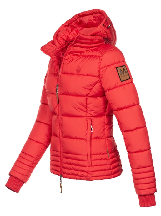 Marikoo Damen Steppjacke mit abnehmbarer Kapuze & 2-Wege-Reißverschluss - Image 2