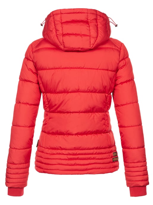 Marikoo Damen Steppjacke mit abnehmbarer Kapuze & 2-Wege-Reißverschluss - Image 3