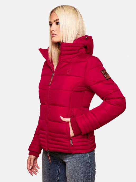 Marikoo Damen Steppjacke mit abnehmbarer Kapuze & 2-Wege-Reißverschluss - Image 6