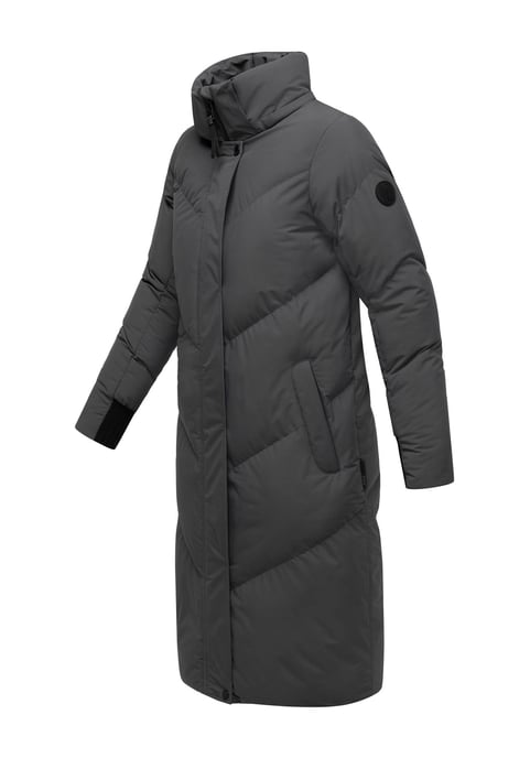 Marikoo Damen Steppmantel Teonaa mit Kapuze & sportlich-elegantem Look - Image 3