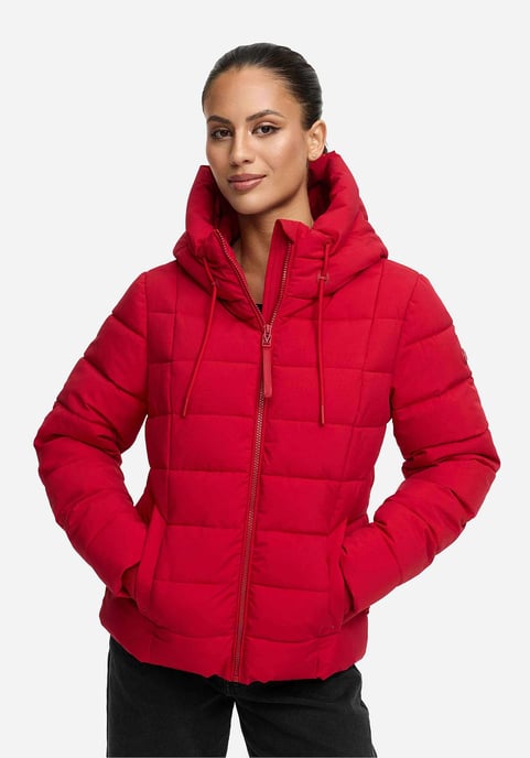 Marikoo Damen Steppjacke Tayenaa mit Kapuze & warmem Fleecefutter - Image 5