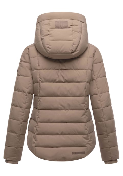 Marikoo Damen Steppjacke Tayenaa mit Kapuze & warmem Fleecefutter - Image 3