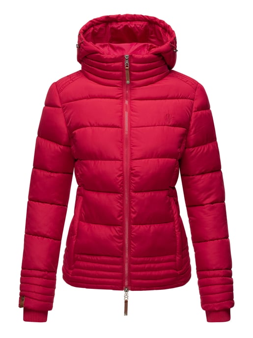 Marikoo Damen Steppjacke mit abnehmbarer Kapuze & 2-Wege-Reißverschluss - Image 2