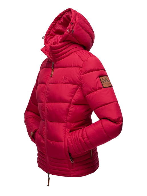 Marikoo Damen Steppjacke mit abnehmbarer Kapuze & 2-Wege-Reißverschluss - Image 5