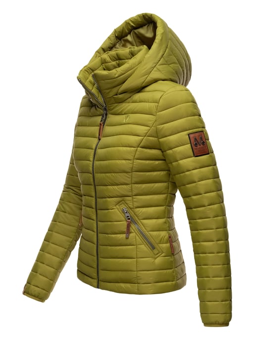 Marikoo Damen Steppjacke – Löwenbaby, leicht mit abnehmbarer Kapuze - Image 3
