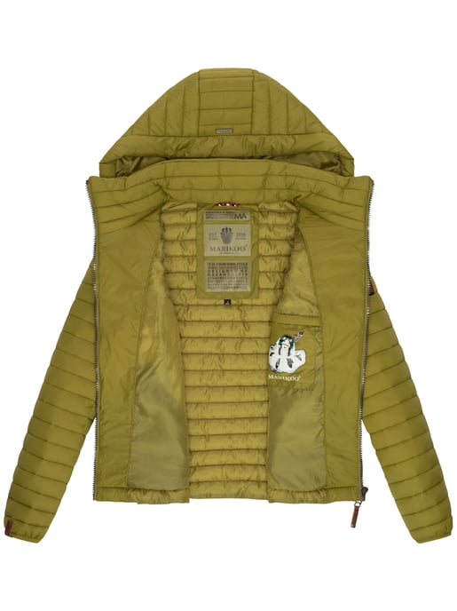 Marikoo Damen Steppjacke – Löwenbaby, leicht mit abnehmbarer Kapuze - Image 5
