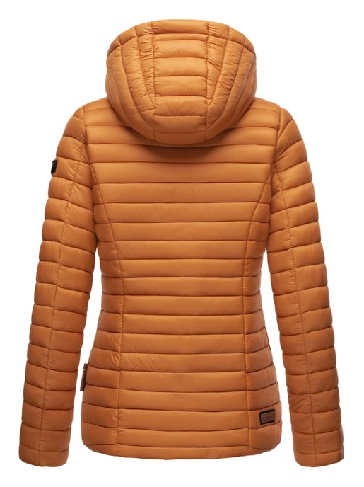 Marikoo Damen Steppjacke – Asraa, leicht mit Kapuze & Kontrastfutter - Image 5