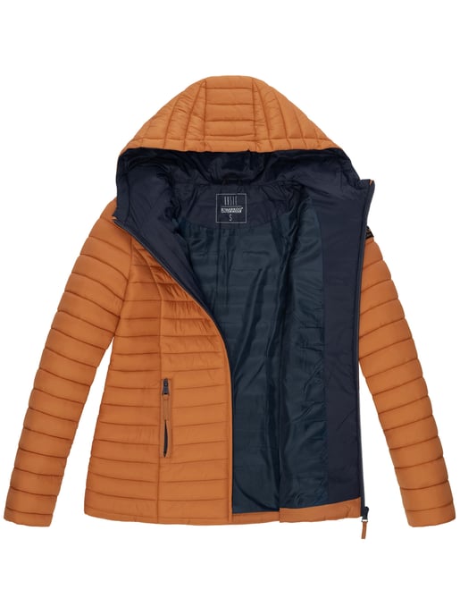 Marikoo Damen Steppjacke – Asraa, leicht mit Kapuze & Kontrastfutter - Image 6