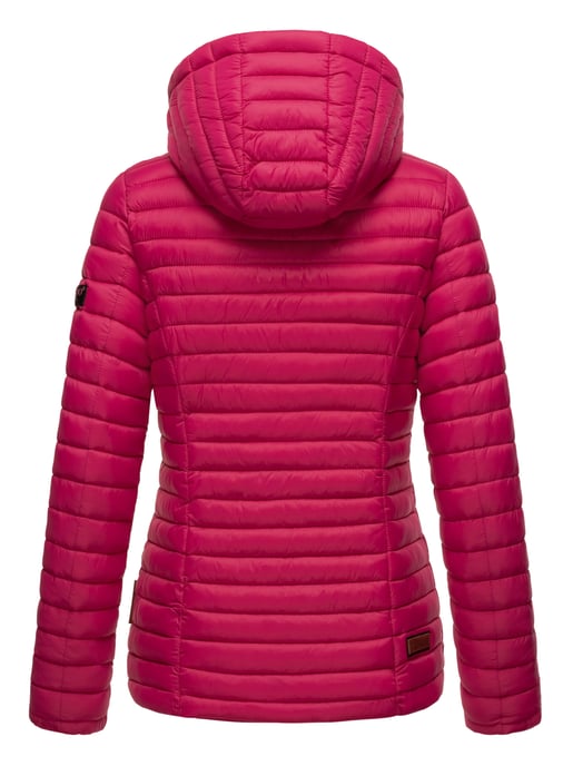 Marikoo Damen Steppjacke – Asraa, leicht mit Kapuze & Kontrastfutter - Image 5