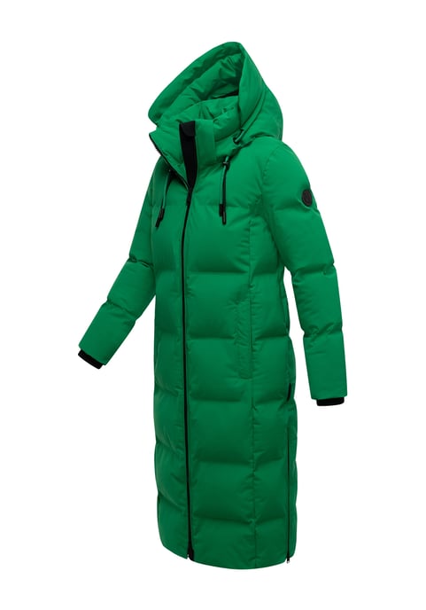 Marikoo Damen Winter Steppmantel Tikoraa mit abnehmbarer Kapuze - Image 3