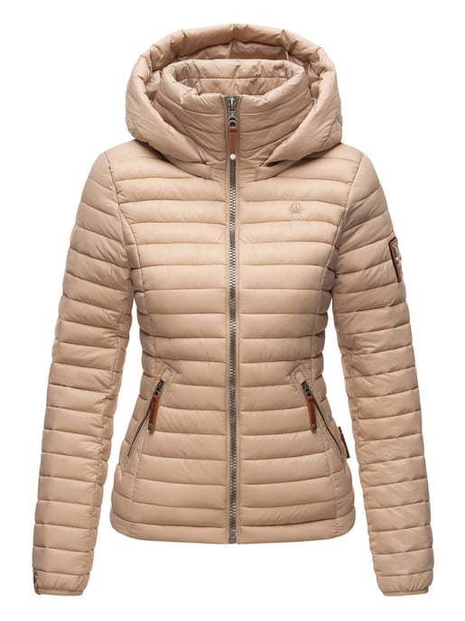 Marikoo Damen Steppjacke – Löwenbaby, leicht mit abnehmbarer Kapuze - Image 2
