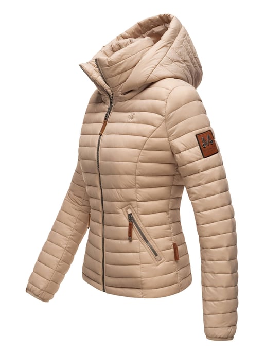 Marikoo Damen Steppjacke – Löwenbaby, leicht mit abnehmbarer Kapuze - Image 3