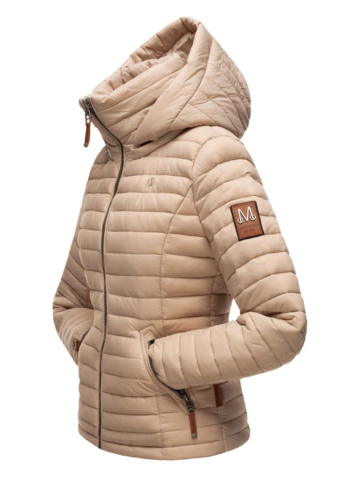 Marikoo Damen Steppjacke – Löwenbaby, leicht mit abnehmbarer Kapuze - Image 4