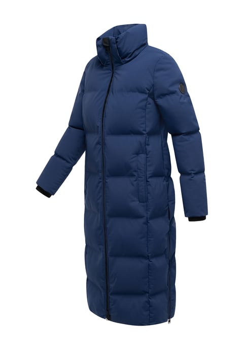 Marikoo Damen Winter Steppmantel Tikoraa mit abnehmbarer Kapuze - Image 4