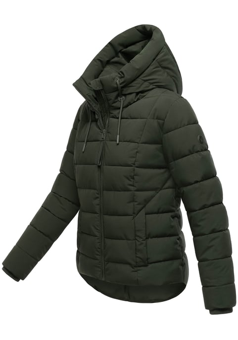 Marikoo Damen Steppjacke Tayenaa mit Kapuze & warmem Fleecefutter - Image 2