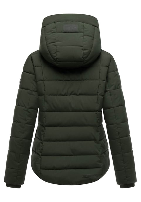 Marikoo Damen Steppjacke Tayenaa mit Kapuze & warmem Fleecefutter - Image 3