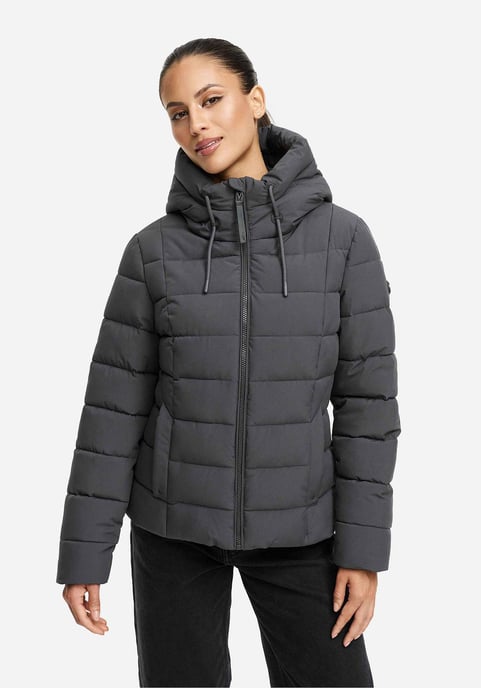 Marikoo Damen Steppjacke Tayenaa mit Kapuze & warmem Fleecefutter - Image 5