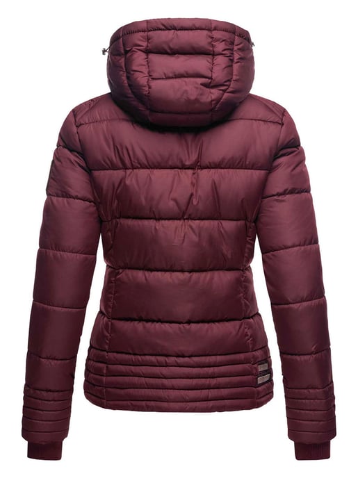 Marikoo Damen Steppjacke mit abnehmbarer Kapuze & 2-Wege-Reißverschluss - Image 3