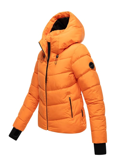 Marikoo Damen Steppjacke Yukanii mit Kapuze & femininer Passform - Image 2