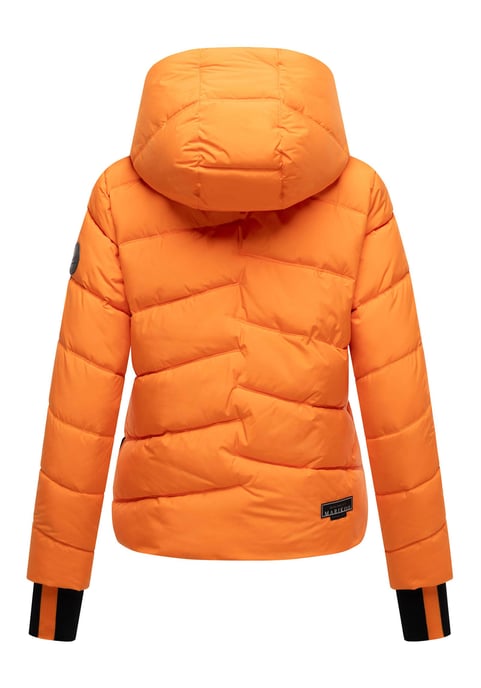 Marikoo Damen Steppjacke Yukanii mit Kapuze & femininer Passform - Image 3