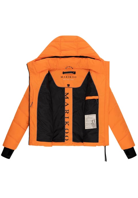 Marikoo Damen Steppjacke Yukanii mit Kapuze & femininer Passform - Image 4