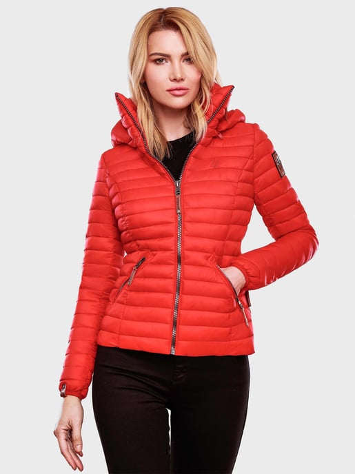 Marikoo Damen Steppjacke – Löwenbaby, leicht mit abnehmbarer Kapuze - Image 6