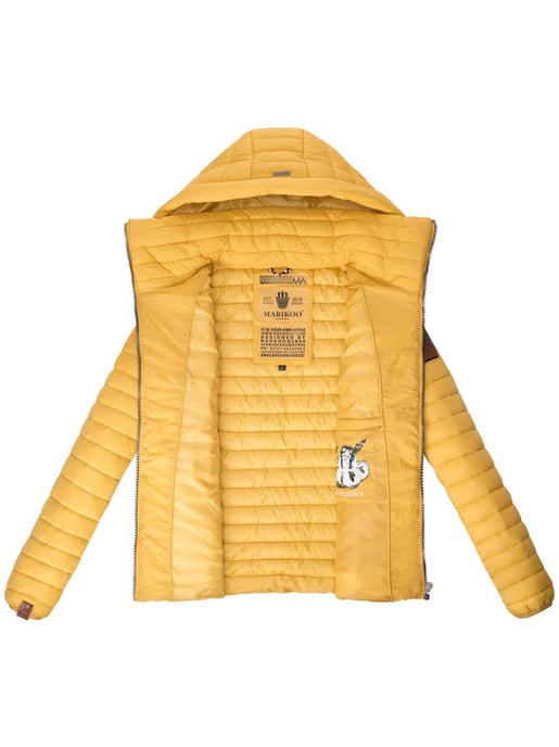 Marikoo Damen Steppjacke – Löwenbaby, leicht mit abnehmbarer Kapuze - Image 5