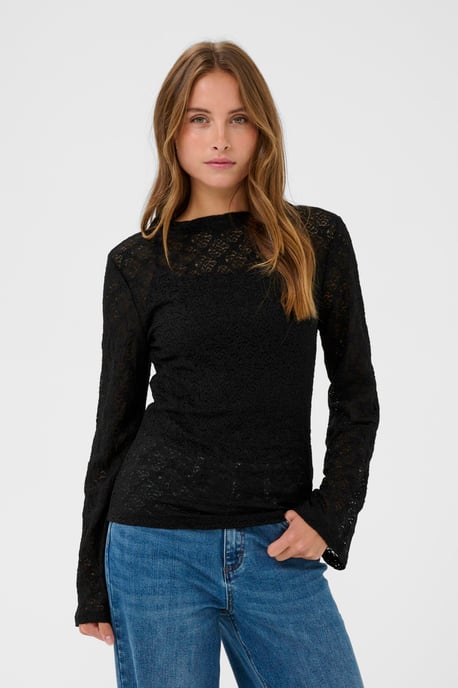Langarm-Shirt KAmiah Langarm-Shirt Tight fit black - Image 3