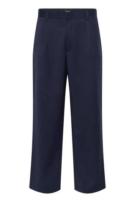 Casual Hose MAchino Casual Hose Lockere Passform navy blue - Image 4