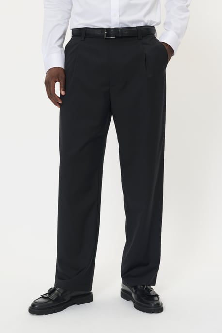 Casual Hose MAchino Casual Hose Lockere Passform black - Image 2
