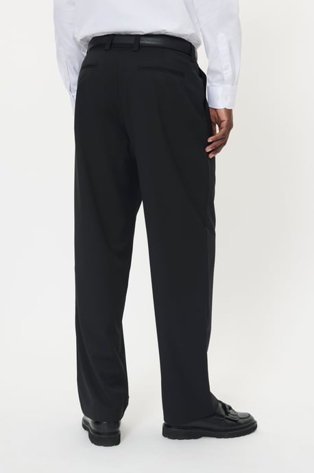 Casual Hose MAchino Casual Hose Lockere Passform black - Image 3
