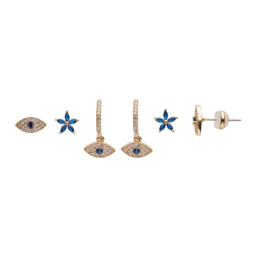 US Polo Assn Jewellery Naomi Gelbgold-Ohrringe - Image 1