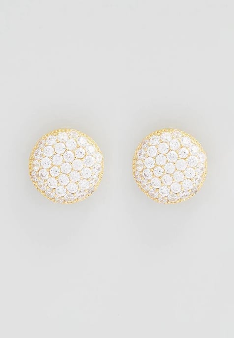US Polo Assn Jewellery Courtney Gelbgold-Ohrringe - Image 2