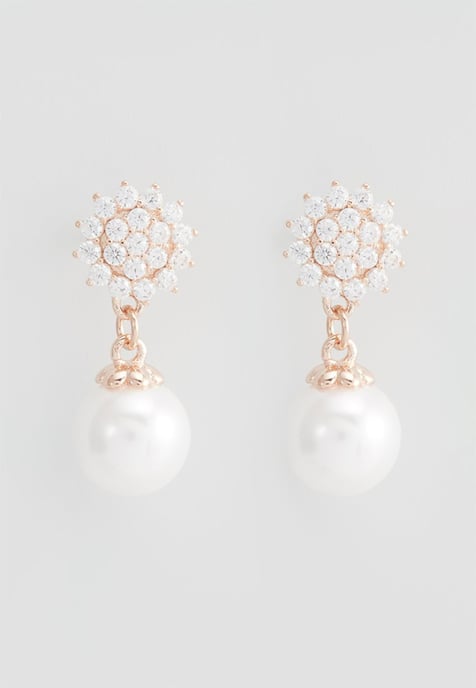 US Polo Assn Jewellery Soleil Ohrringe in Roségold - Image 1