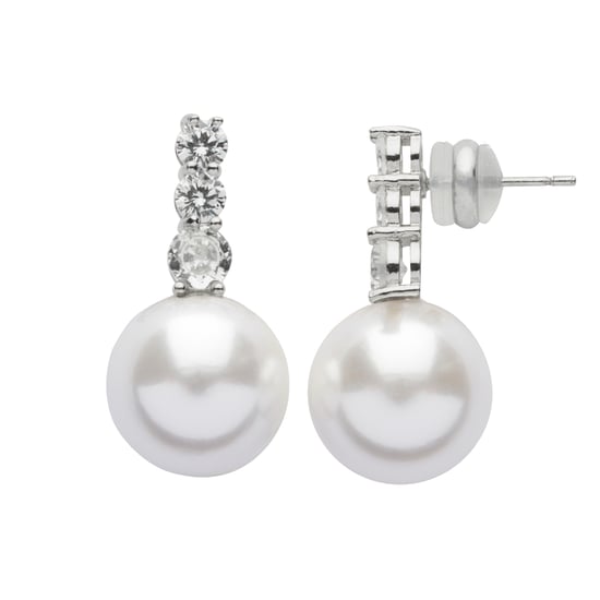 US Polo Assn Jewellery Mila Rhodium-Ohrringe - Image 2