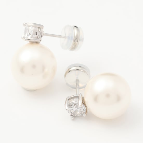 US Polo Assn Jewellery – Maisie – Rhodium-Ohrringe - Image 2