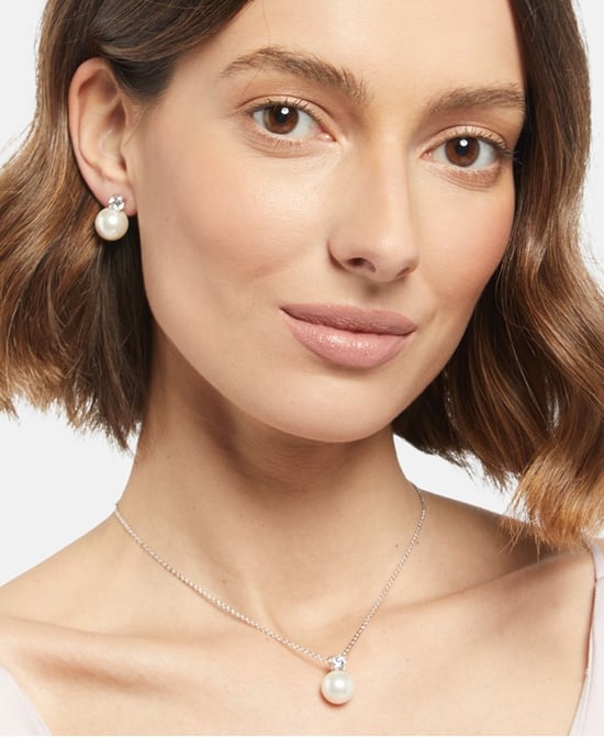 US Polo Assn Jewellery – Maisie – Rhodium-Ohrringe - Image 3