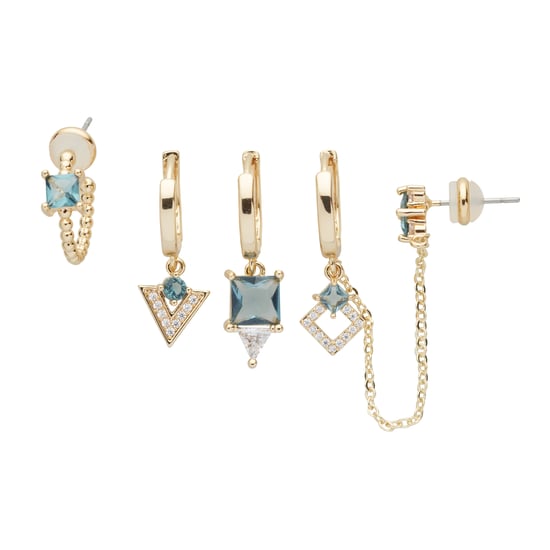 US Polo Assn Jewellery Charlotte Gelbgold-Ohrringe - Image 1