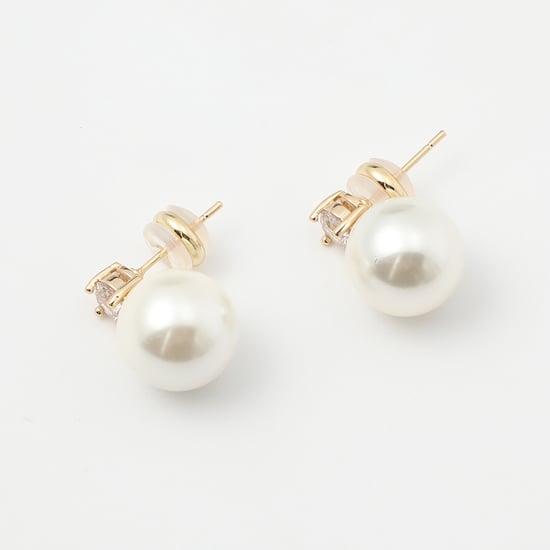 US Polo Assn Jewellery Maisie Gelbgold-Ohrringe - Image 2