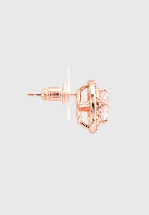 US Polo Assn Jewellery Ohrringe „Cristal“ in Roségold - Image 2