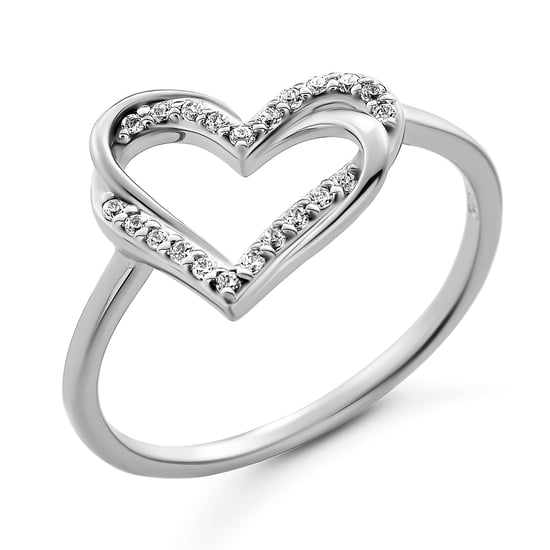 Orphelia 'Cecilia' Damen 925 Sterlingsilber Set: Halskette + Ohrringe + Ring - Silber SET-7584 - Image 4